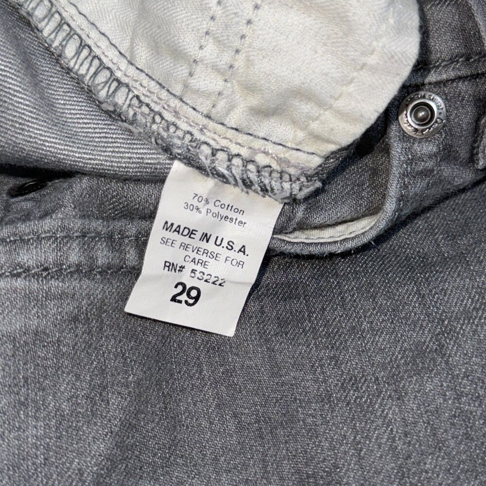 David Kahn Jeanswear Gray Straight Leg Jeans - Picture 6 of 7